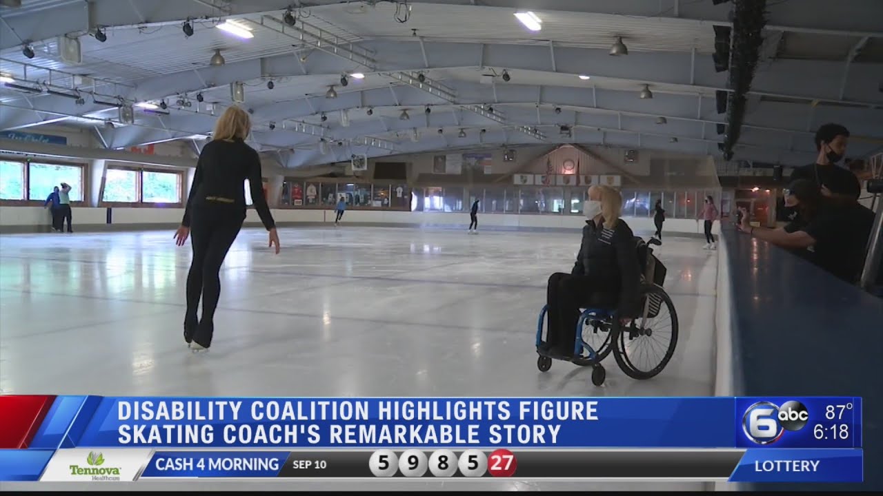 Disability Coalition highlights figure skating coach's remarkable story