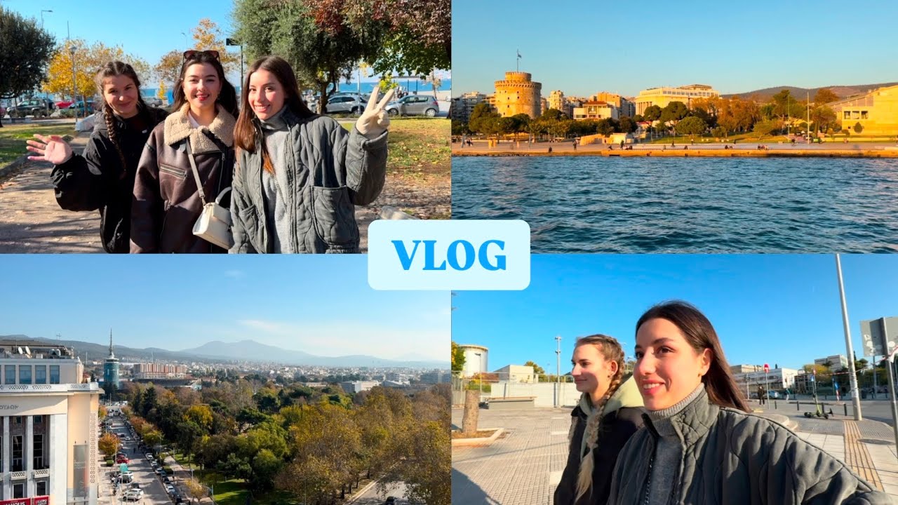 VLOG//Поездка в Салоники из Афин//Культурная столица Греции
