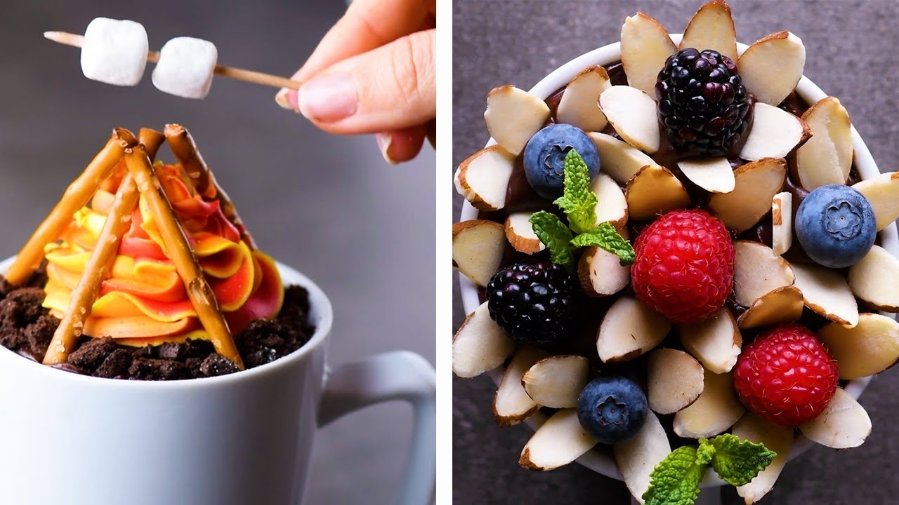 These 5 Minute Mug Cake Creations are Perfect for the Whole Family!  | Amazing Desserts by So Yummy