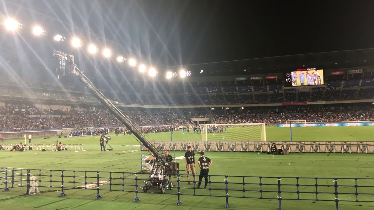 2019年7月19日(金) Jリーグワールドチャレンジ2019 川崎フロンターレ vs チェルシーFC 表彰式→挨拶