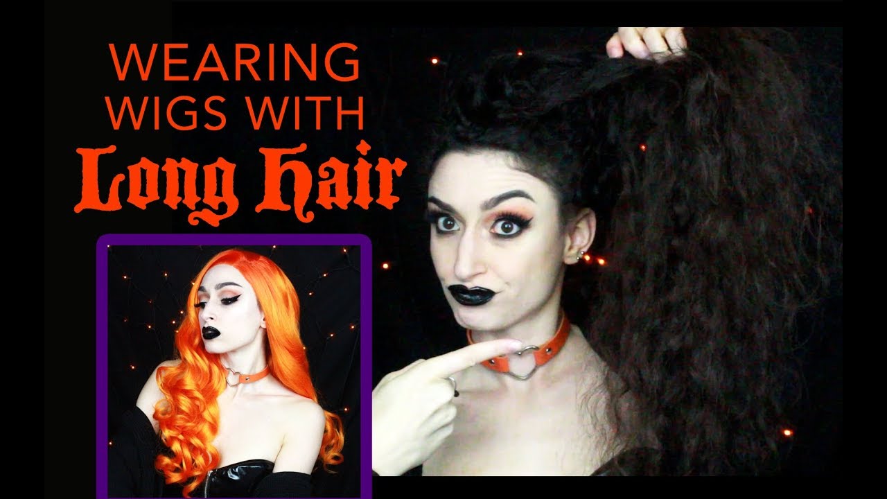HOW TO WEAR WIGS WITH LONG HAIR | EvaHair Wig Unboxing and Try On!