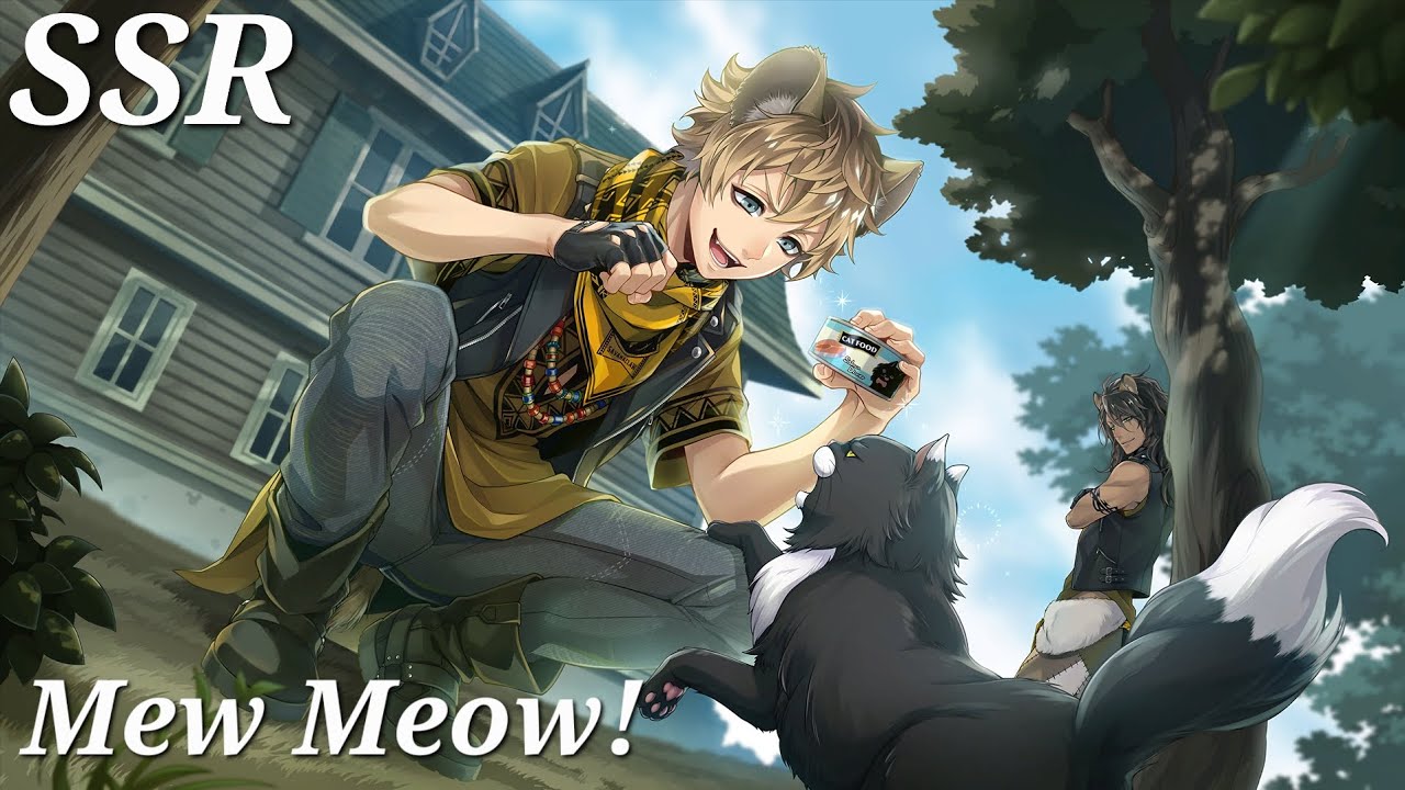 Twisted Wonderland Vignette Stories: SSR Ruggie (Dorm Uniform) Mew Meow!