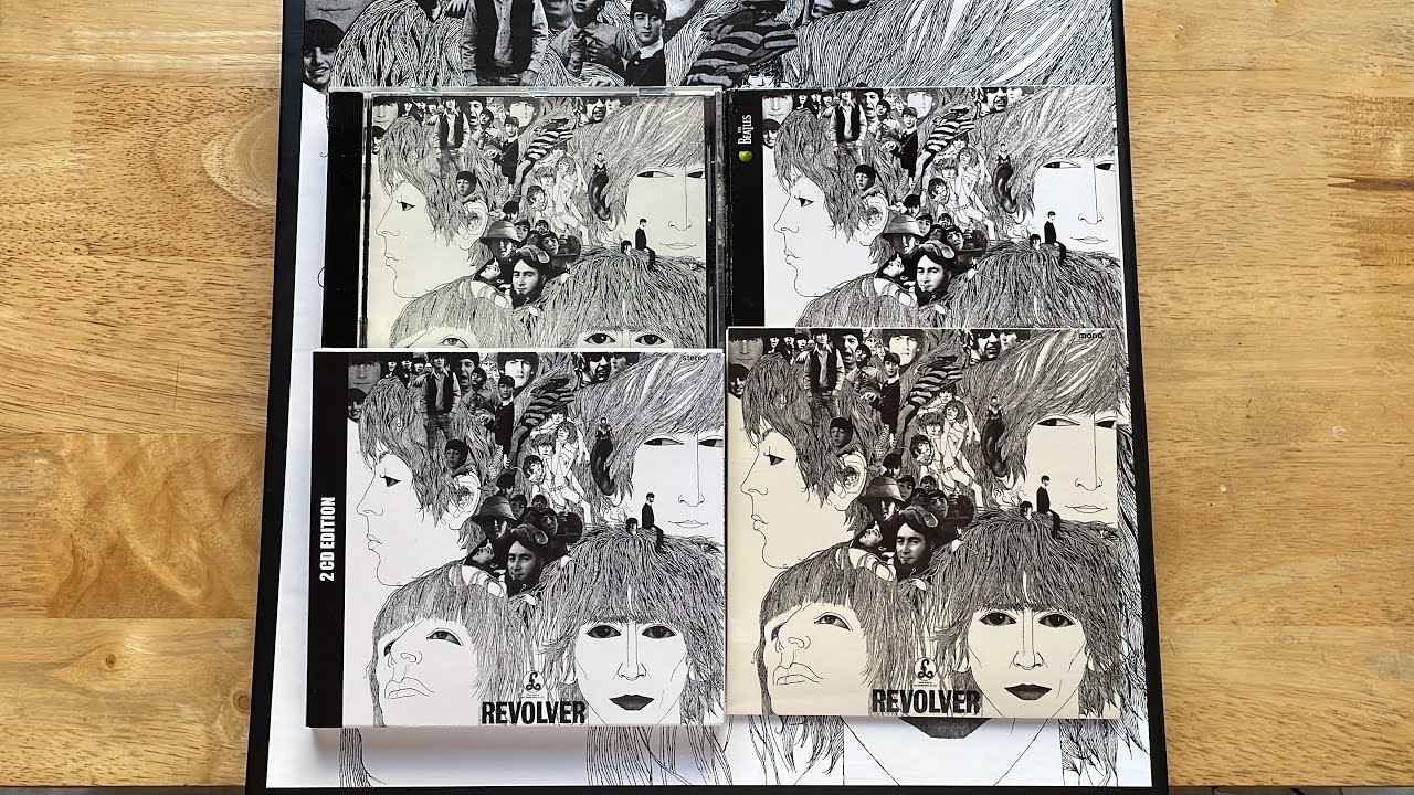 Unboxing/Comparison: The Beatles — Revolver on CD — 1987 to 2022