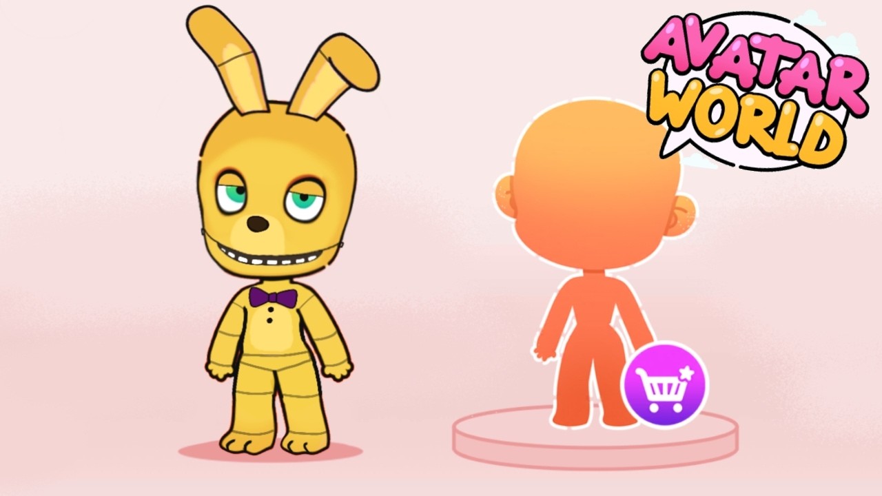 Как создать Спрингтрапа в мире Аватара 🎮🐰 | Урок по созданию персонажа в FNAF 2