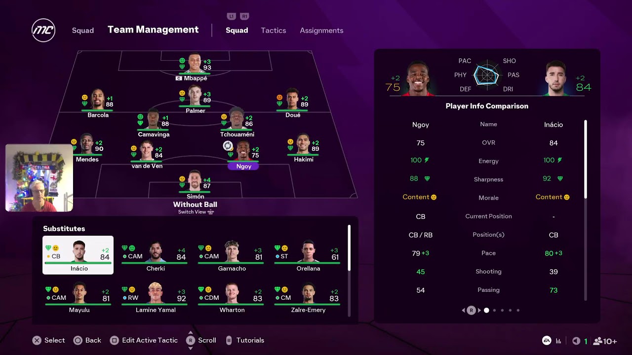 Maidstone Utd FC 26 Create career Mode. S2 Ep 7 Livesteam. New Formation