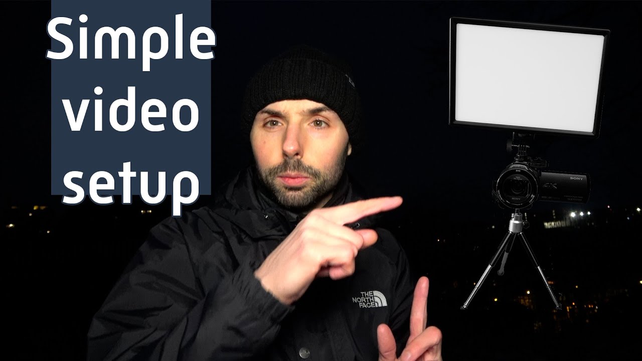 Simple video setup - Recording in the dark