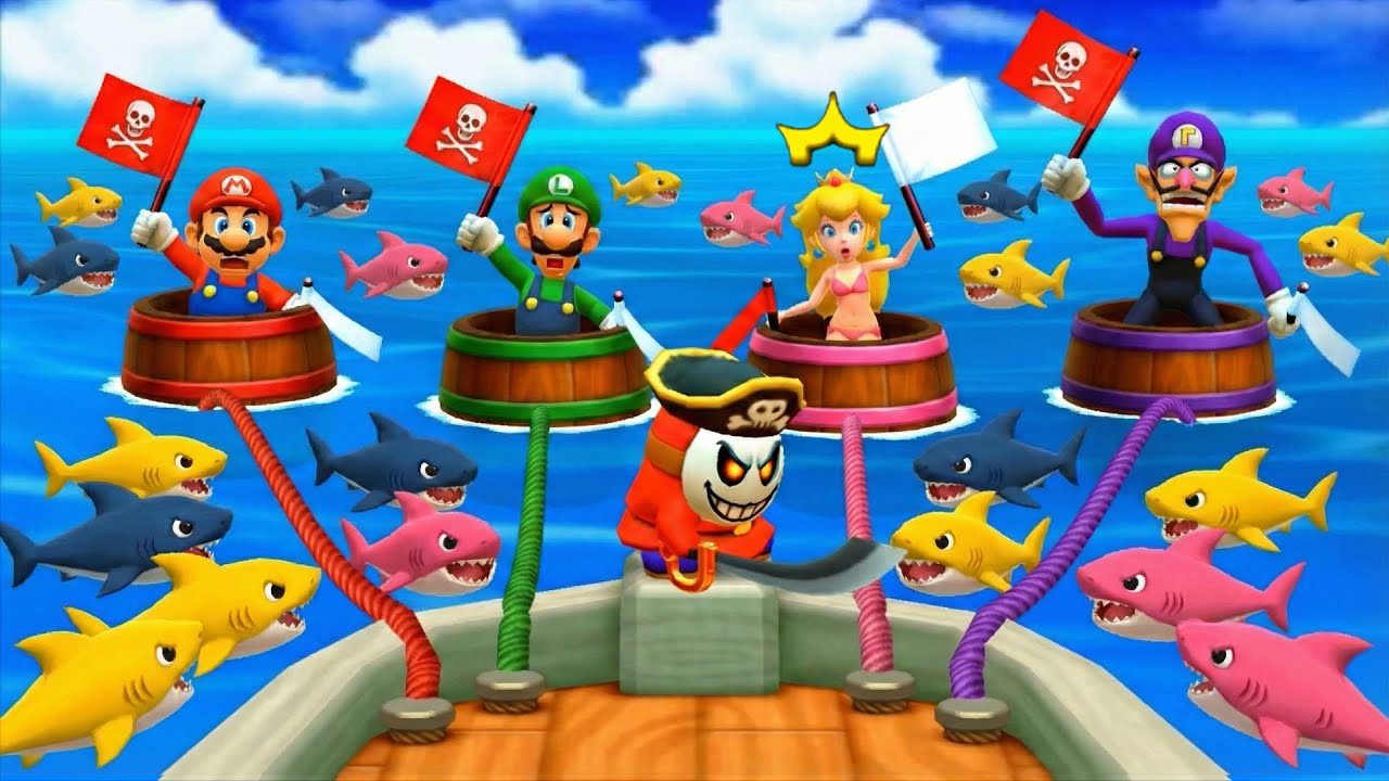 Mario Party The Top 100: WALUIGI'S REVENGE?! 😈 Ultimate Minigames Showdown (Very Hard)