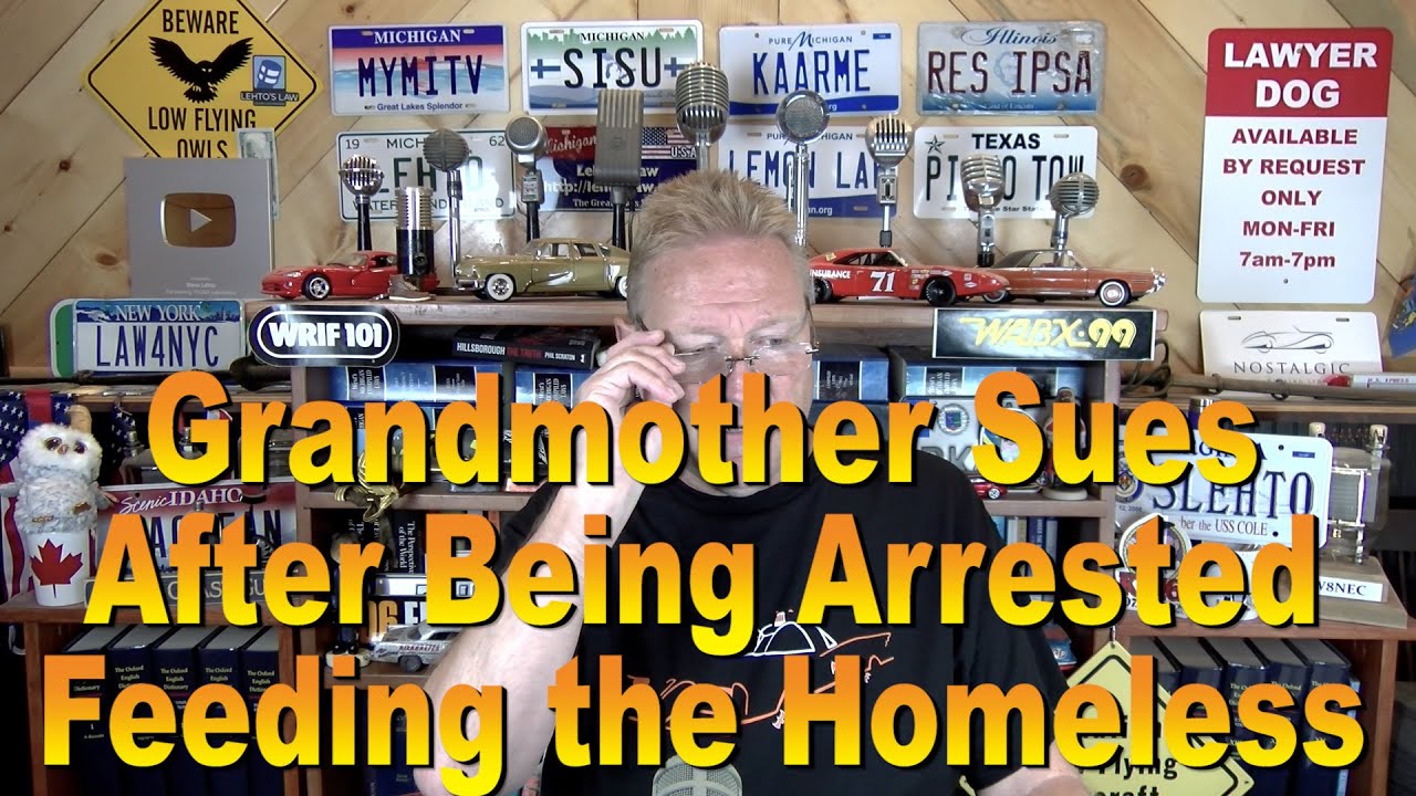 Grandmother Sues After Being Arrested Feeding the Homeless