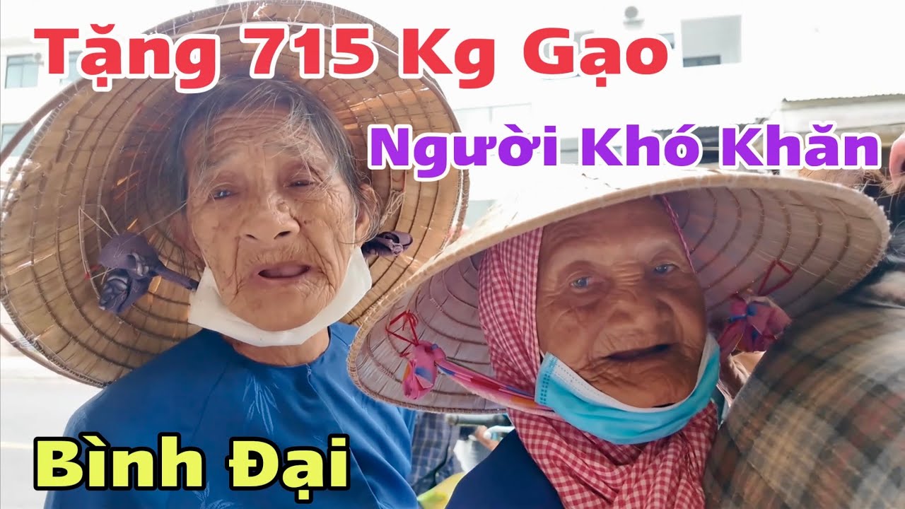 Tặng 715 Kg Gạo Tại Bình Đại Bến Tre Người Khó Khăn Tấm Lòng Anh Nhàn Chị Diễm | Khương Nhựt Minh