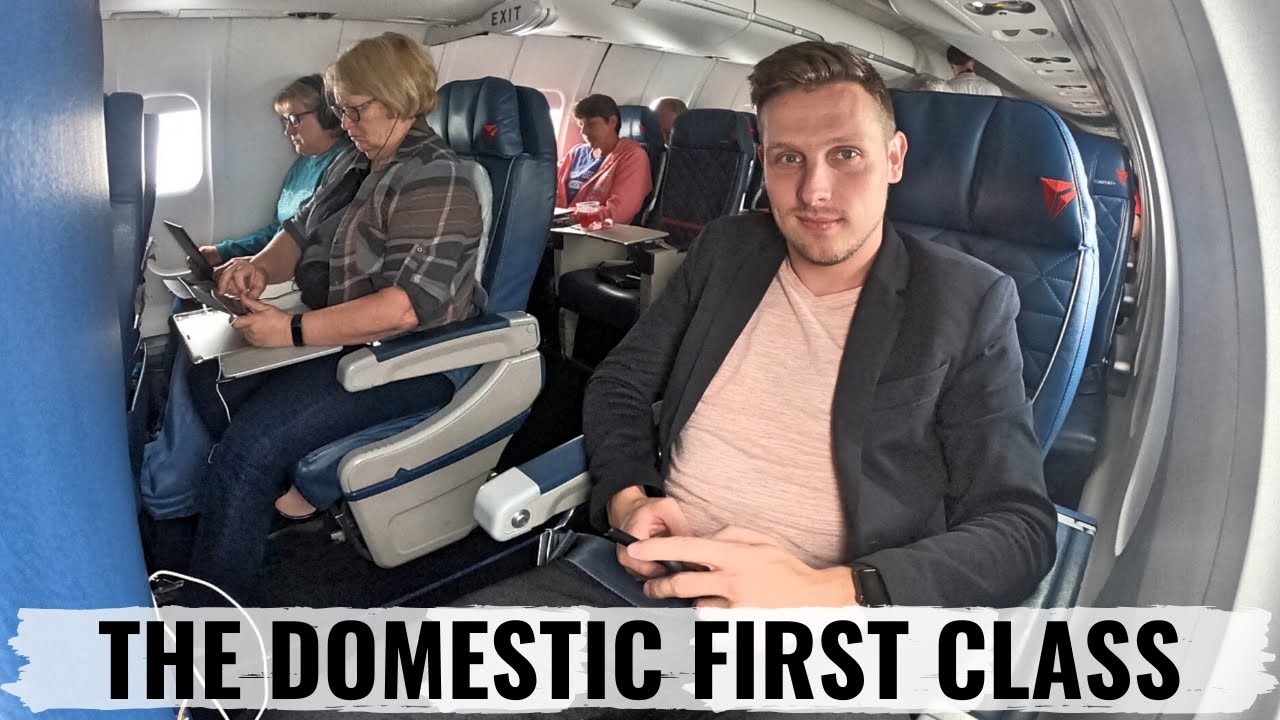 Review: DELTA AIR LINES DOMESTIC FIRST CLASS on THE CRJ900