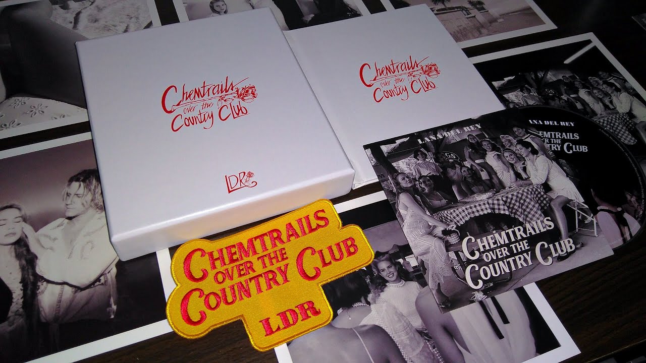 Lana Del Rey - Chemtrails Over The Country Club - CD Box Set (Unboxing)