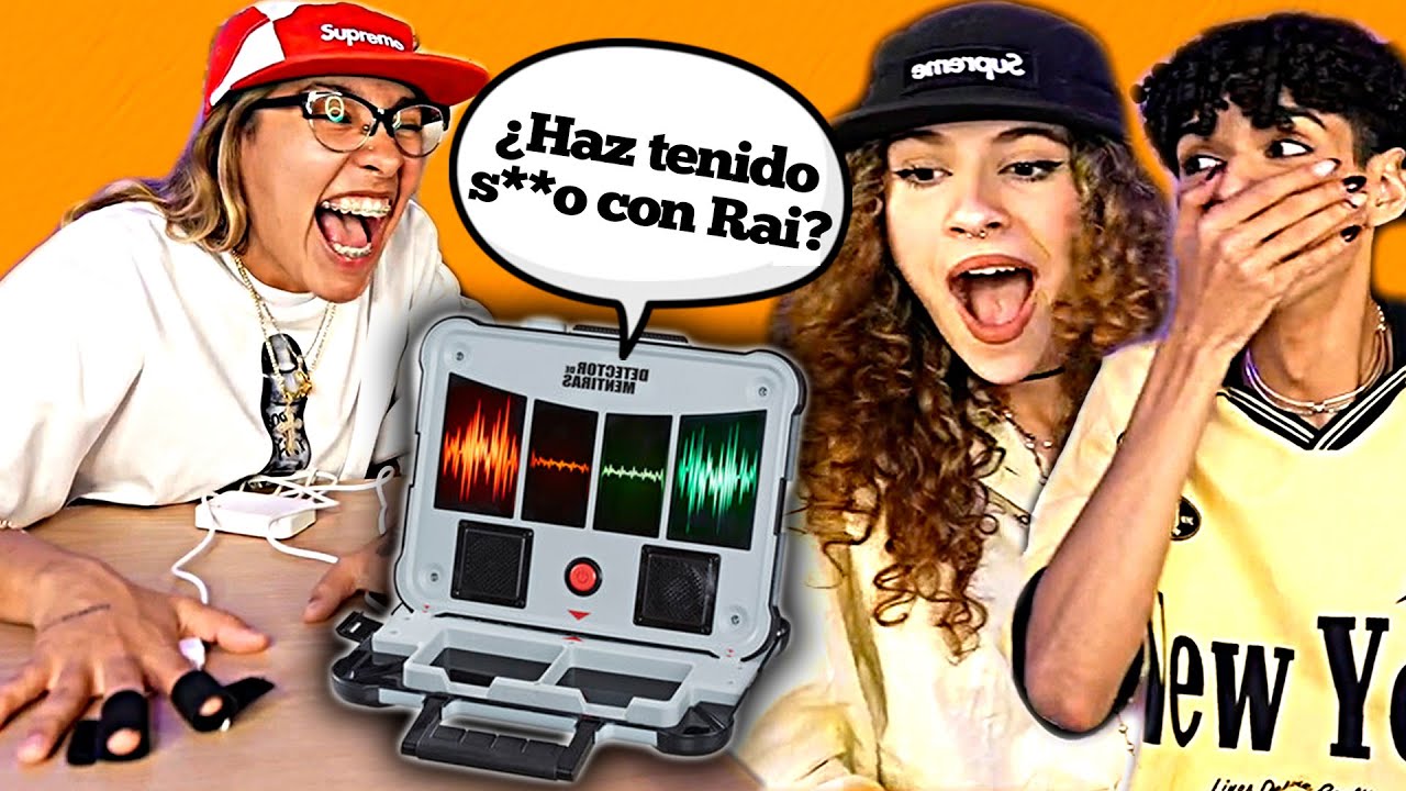 Compramos un Detector de Mentiras REAL (Preguntas muy picantes🥵) | Alondra, Rai & Alex