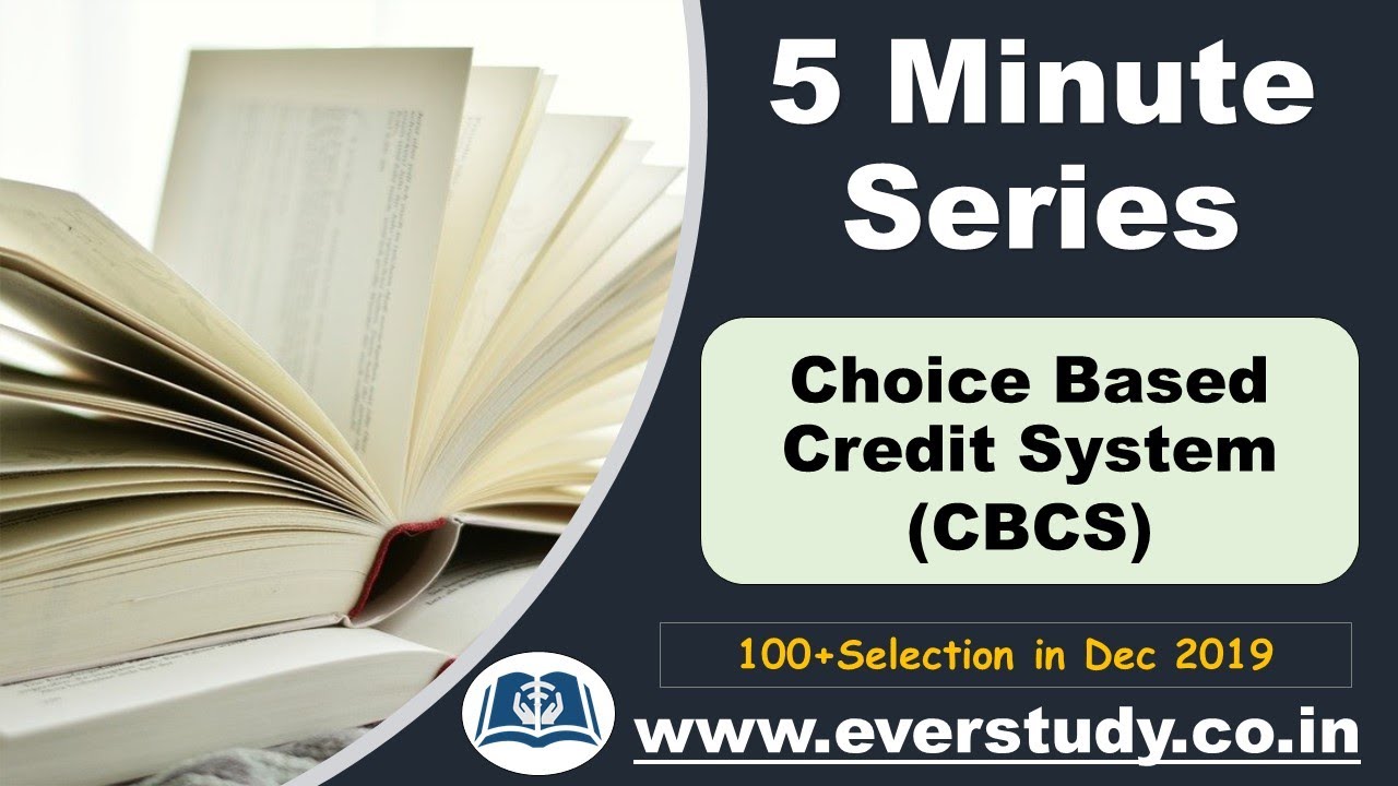 Choice Based Credit System (CBCS) | 5 Minute Series | UGC NET Paper 1 | Higher Education