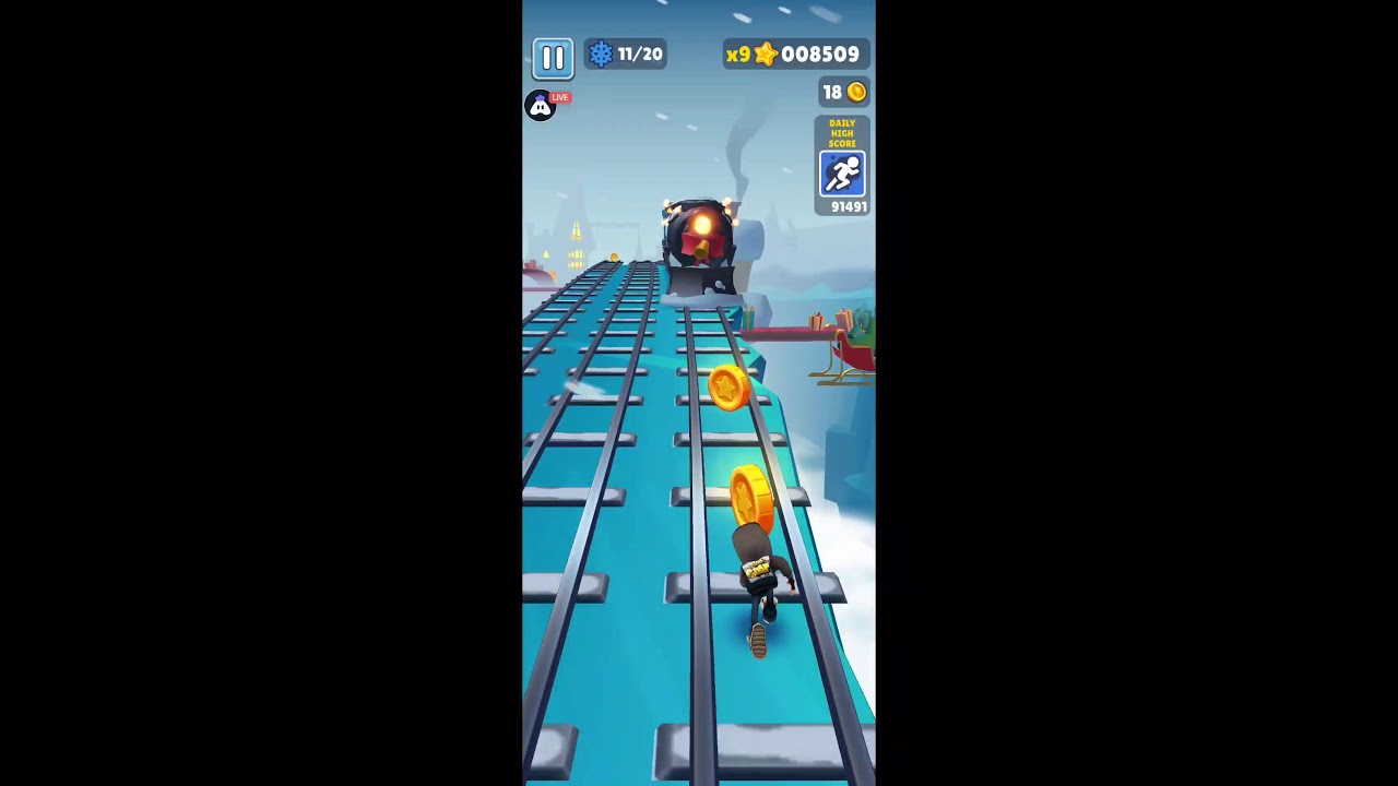 Impossible Subway Surfer Highest Best Record Best Live Streaming |Subway Surfer Live 😱❤️|