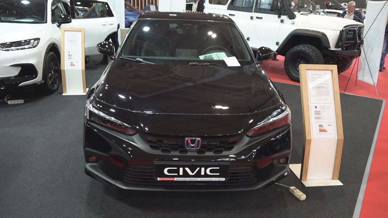 Honda Civic 2.0 i-MMD e:HEV Sport Car (2025) Exterior and Interior