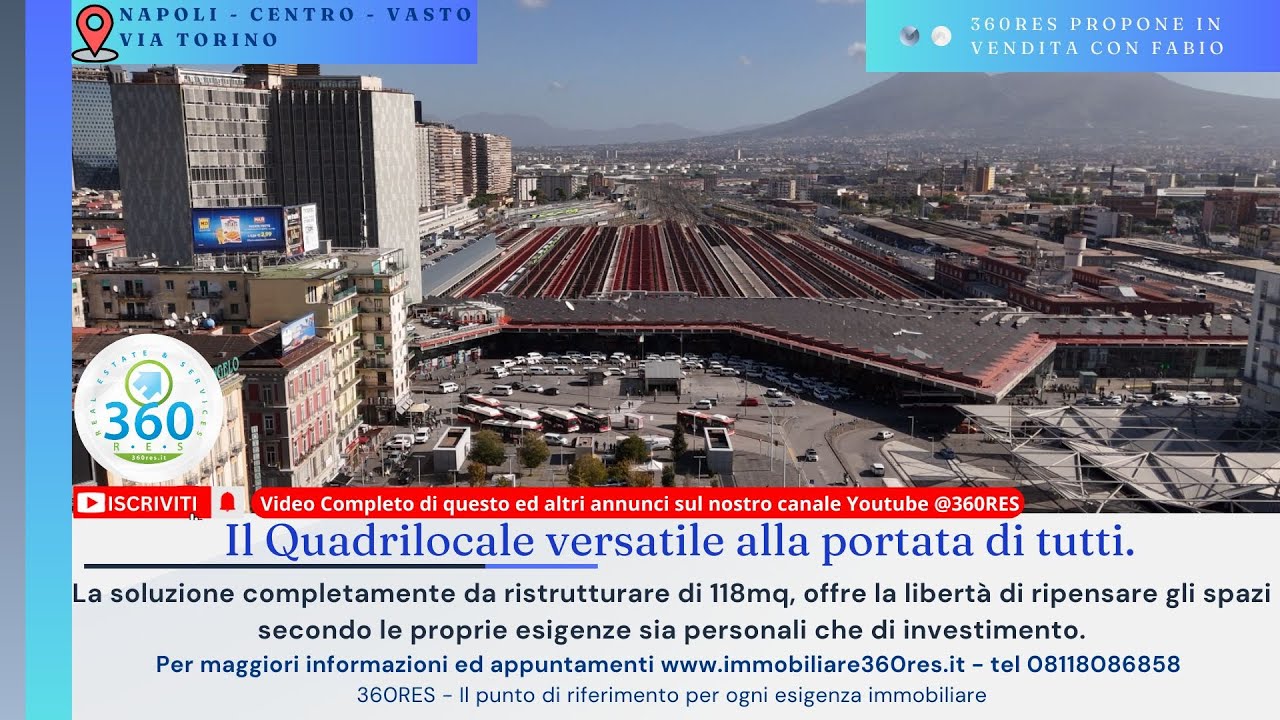 Vivere o Investire a Napoli Centro? Ecco il Quadrilocale in Via Torino | #OpenHouse ESCLUSIVO 21/02