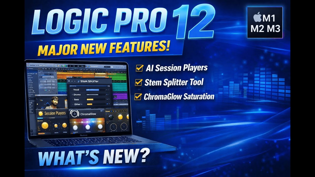 Logic Pro 12 – Major New Features Overview