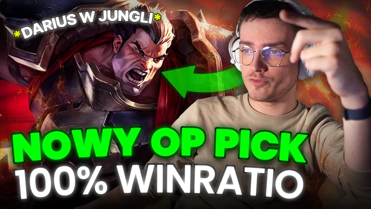 NOWY OP PICK W JUNGLI 🩸 | Darius *100% winratio*