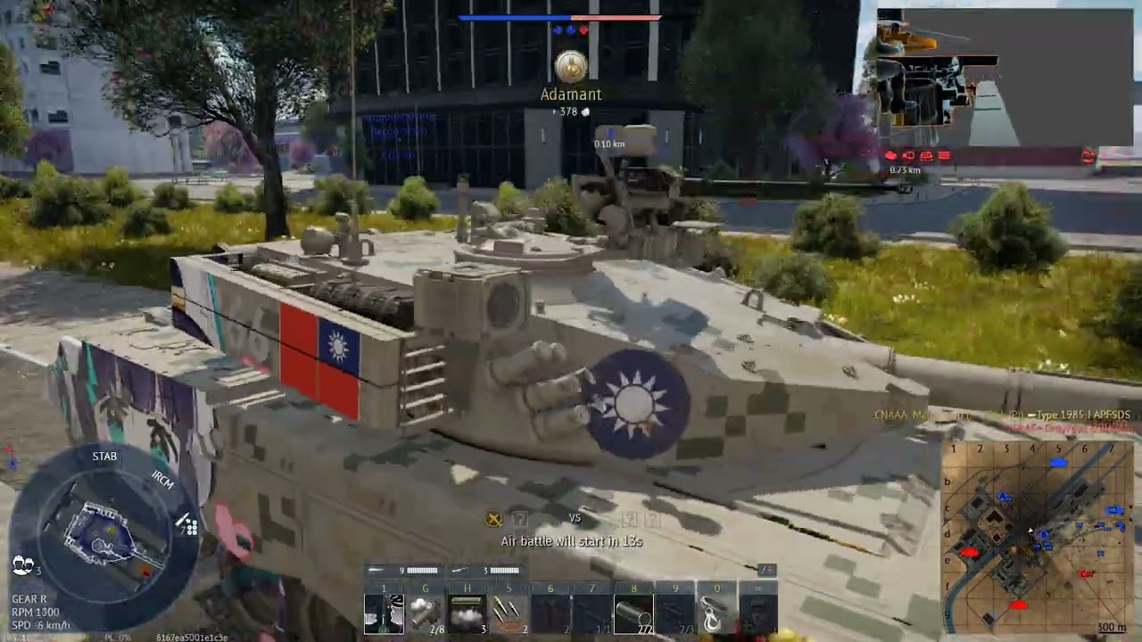 【War Thunder】🌟Gameplay × ZTZ96A (P)｜QN506｜People's Liberation Army (PLA)｜Taiwan｜Chinese Battle Tank