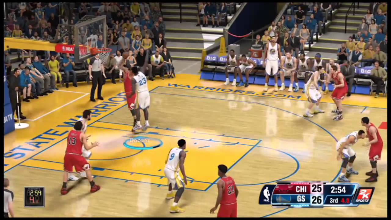 NBA 2K14 Gameplay - Chicago Bulls vs Golden State Warriors Full Game (Xbox One)