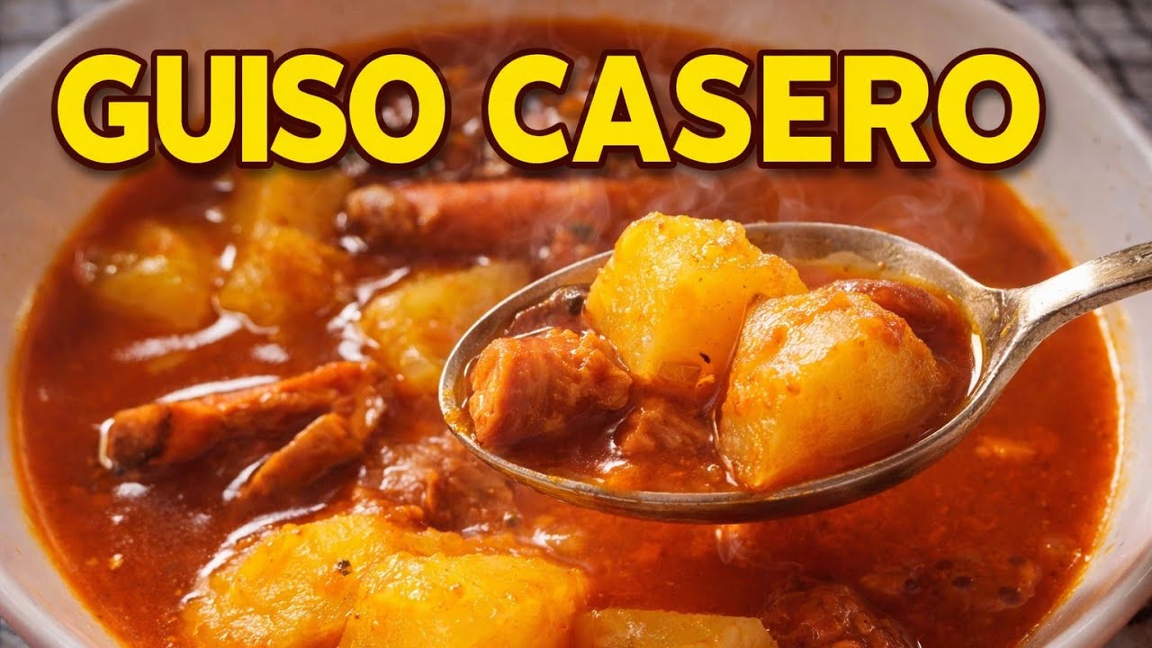 🥔💥 Patatas a la navarra: un guiso clásico con mucho sabor😋🔥
