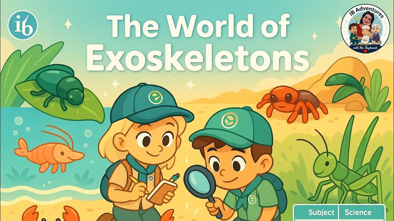 What Is an Exoskeleton? | Amazing Animal Armor for Kids | Science for Grades 3&ndash;5