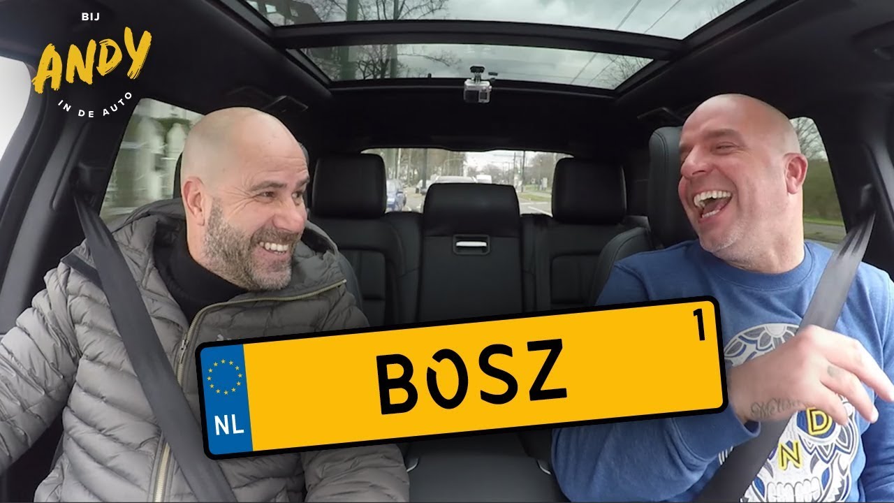 Peter Bosz deel 1 - Bij Andy in de auto!
