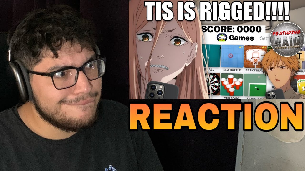 {RG33} power and denji play mobile games [Reaction] “It’s Just A Game”
