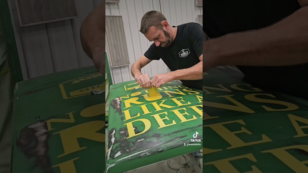 John Deere! Vintage sign style. 