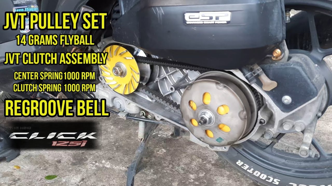 JVT | Click 125i cvt upgrade