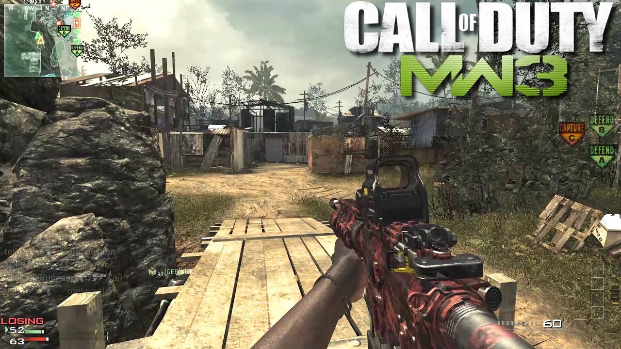 Call of Duty Modern Warfare 3 - Multiplayer Gameplay Part 65 - Domination