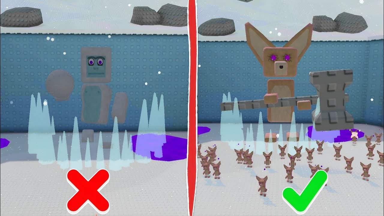 Snow Giant Fennec Fight - Super Bear Adventure Gameplay Walkthrough 