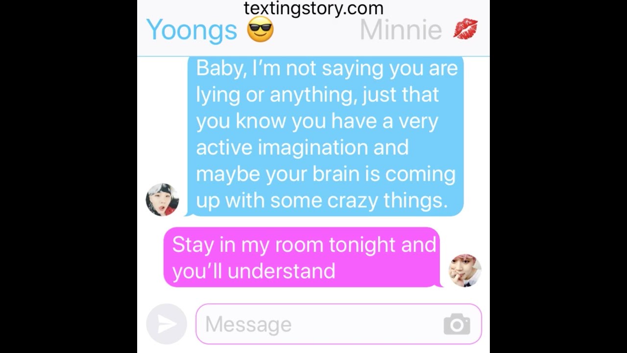 BTS Texting Story: (Jimin-Centric) Haunted House