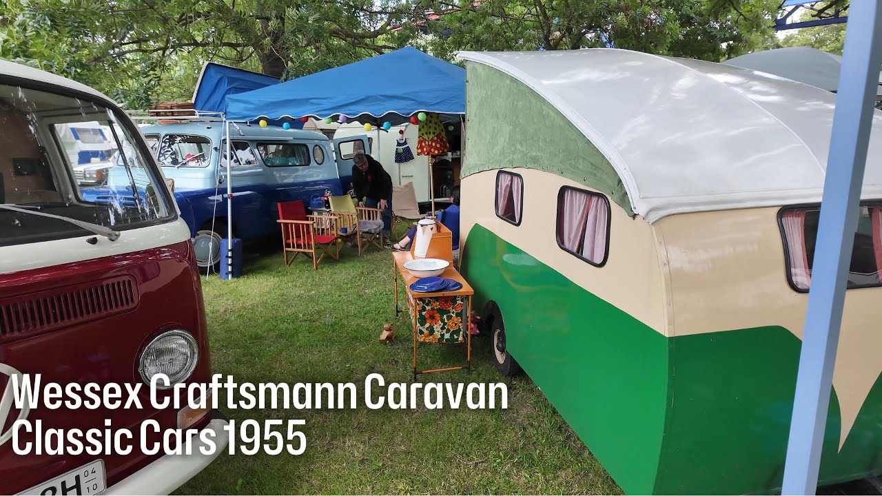 WESSEX CRAFTSMAN CARAVAN BRITISH CLASSIC CAMPER 1955