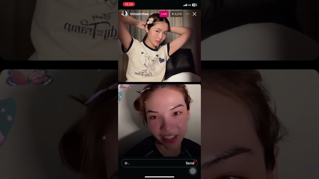 Live instagram Lookmhee&Sonya 12/12/24 #lmlookmhee #sonyasaranphat #lmsy #affairtheseries