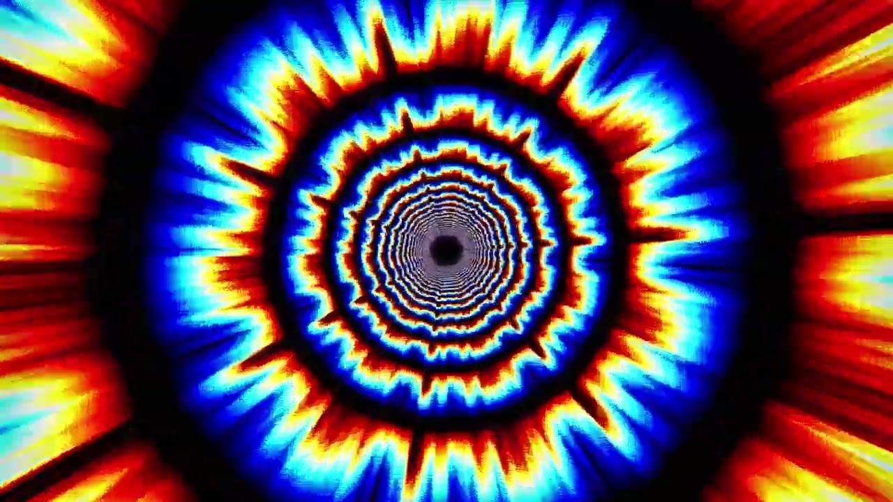 1 HOUR TUNNEL VISSION #trippy #colorful #satisfying