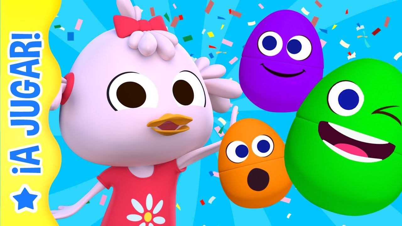 Huevos Sorpresa de Canciones del Zoo | La Patita, El Zorro y La Jirafa🌈 A JUGAR 🥳