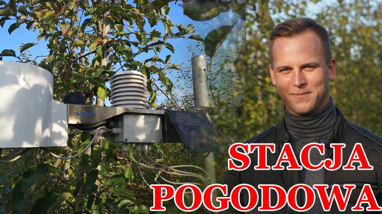 Stacja pogodowa iMetos w gospodarstwie sadowniczym