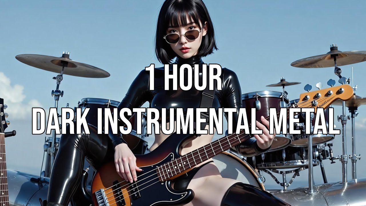 1 Hour Dark Instrumental Metal | Djent / Groove / Cinematic | Focus, Gym, Coding, Gaming