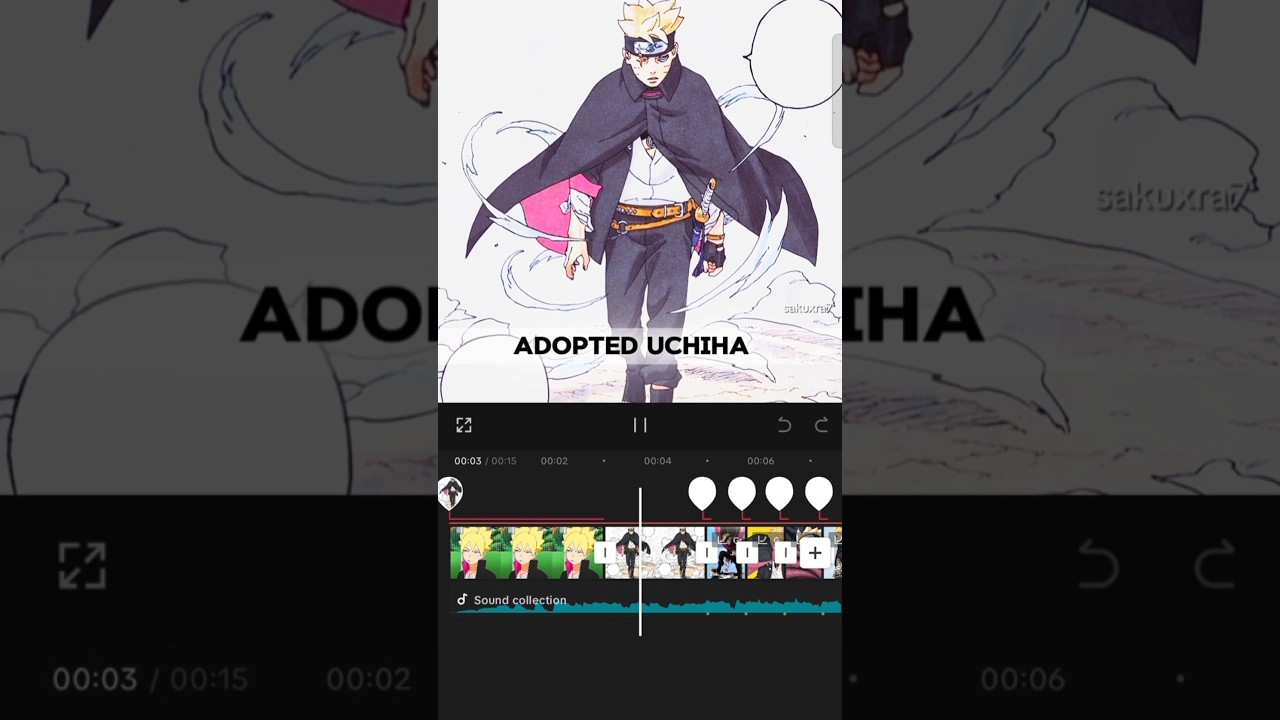 capcut shake+zoom editing tutorial #editingtutorial #editing #boruto