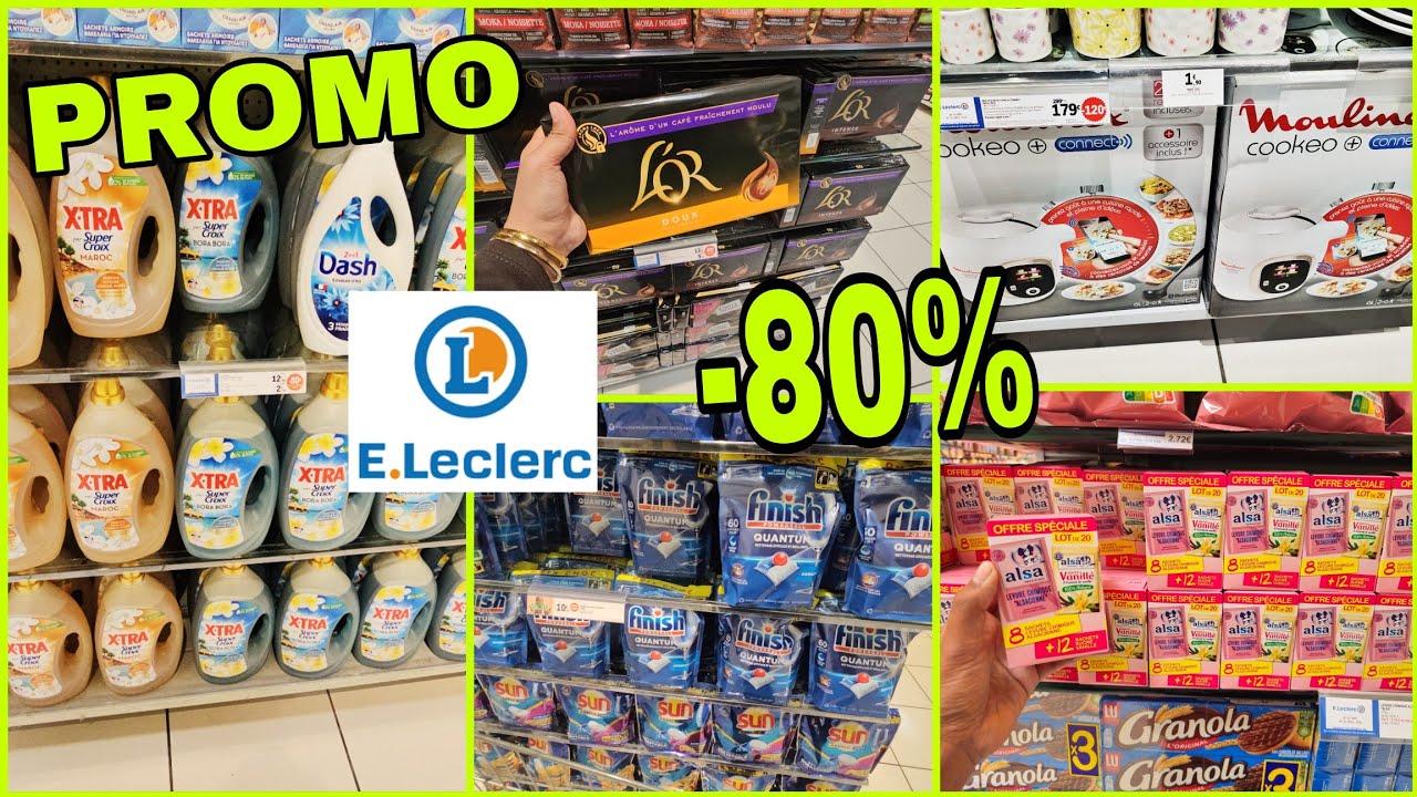 😱E LECLERC PROMO -80% 23 mars 2026 #e.leclerc #promo #bonplans #promocourses 