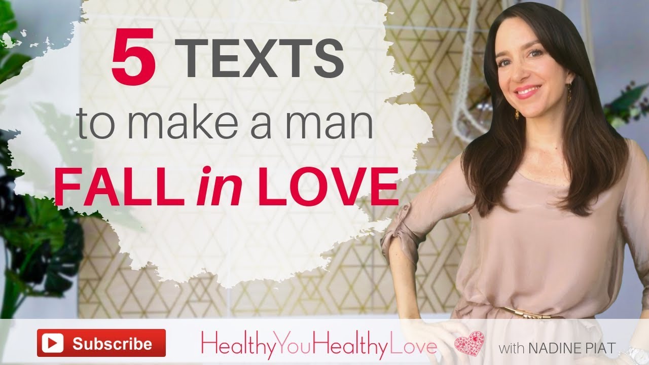 5 TEXTS TO MAKE A MAN FALL IN LOVE WITH YOU (Flirting tips via text)