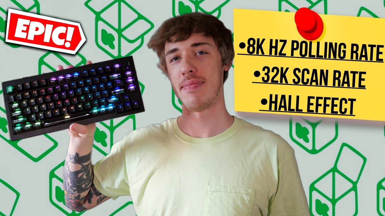Lemokey L5 HE 8K — клавиатура Kickstarter