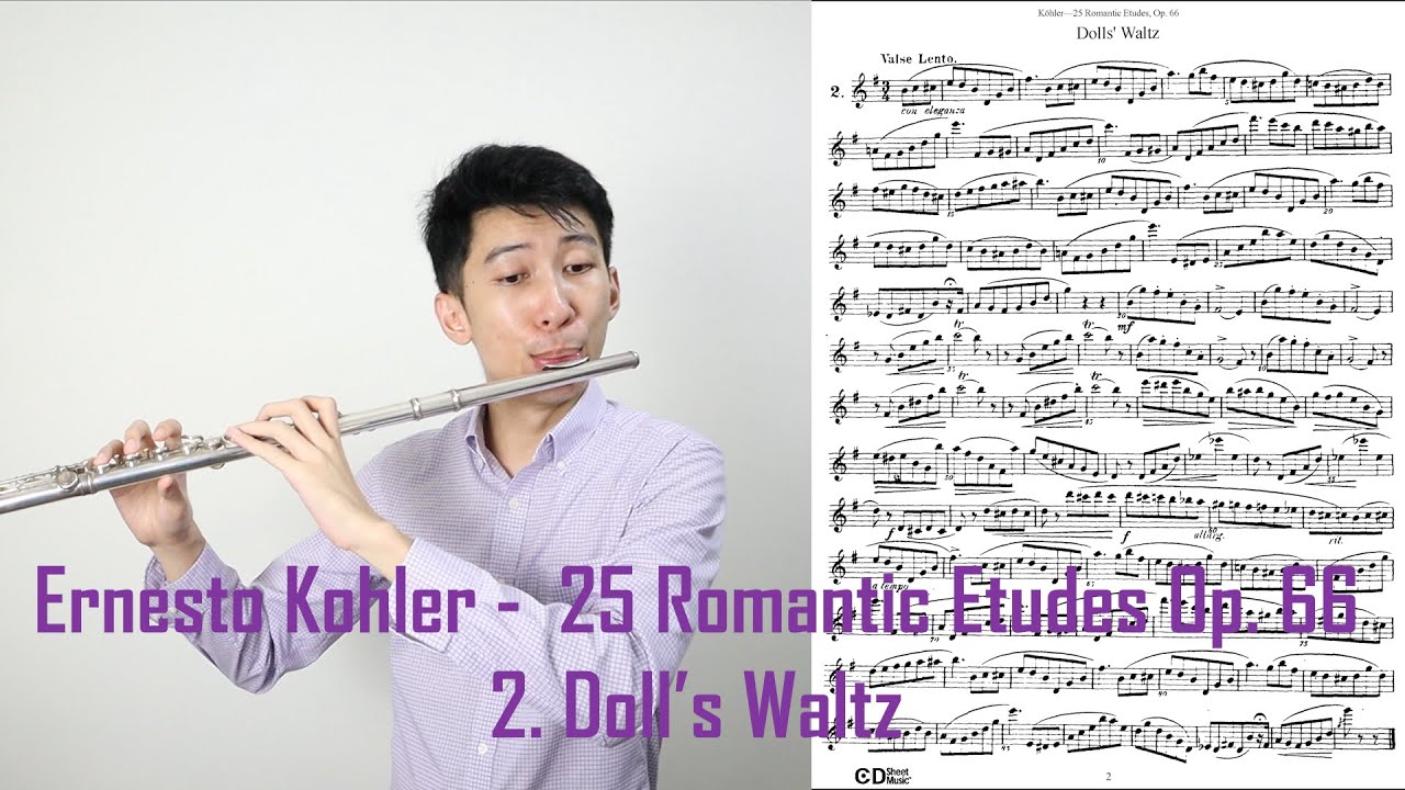 E. Kohler - 25 Romantic Etudes Op. 66 2. Doll's Waltz