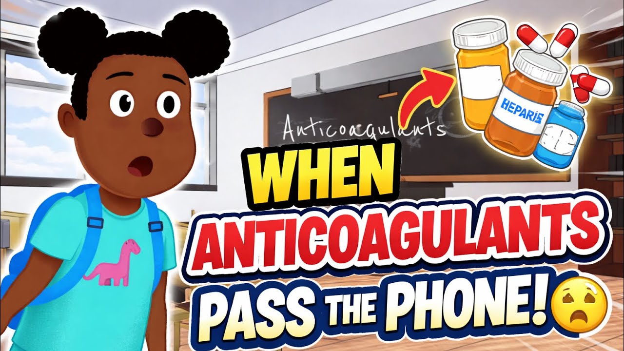 Anticoagulants Did the Pass the Phone Challenge… and It Got Messy 💉🩸