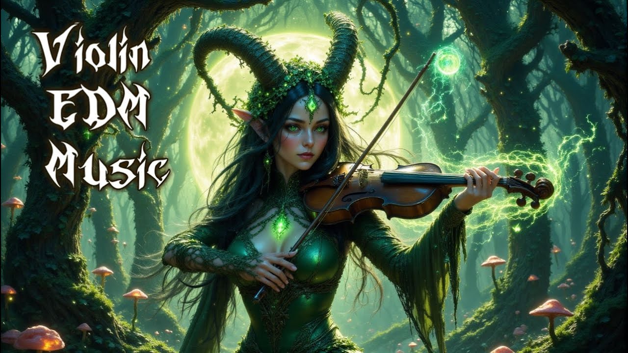 Powerful Violin in the Dark Forest ✨ Fantasy EDM Magic | VIOLIN EDM MUSIC