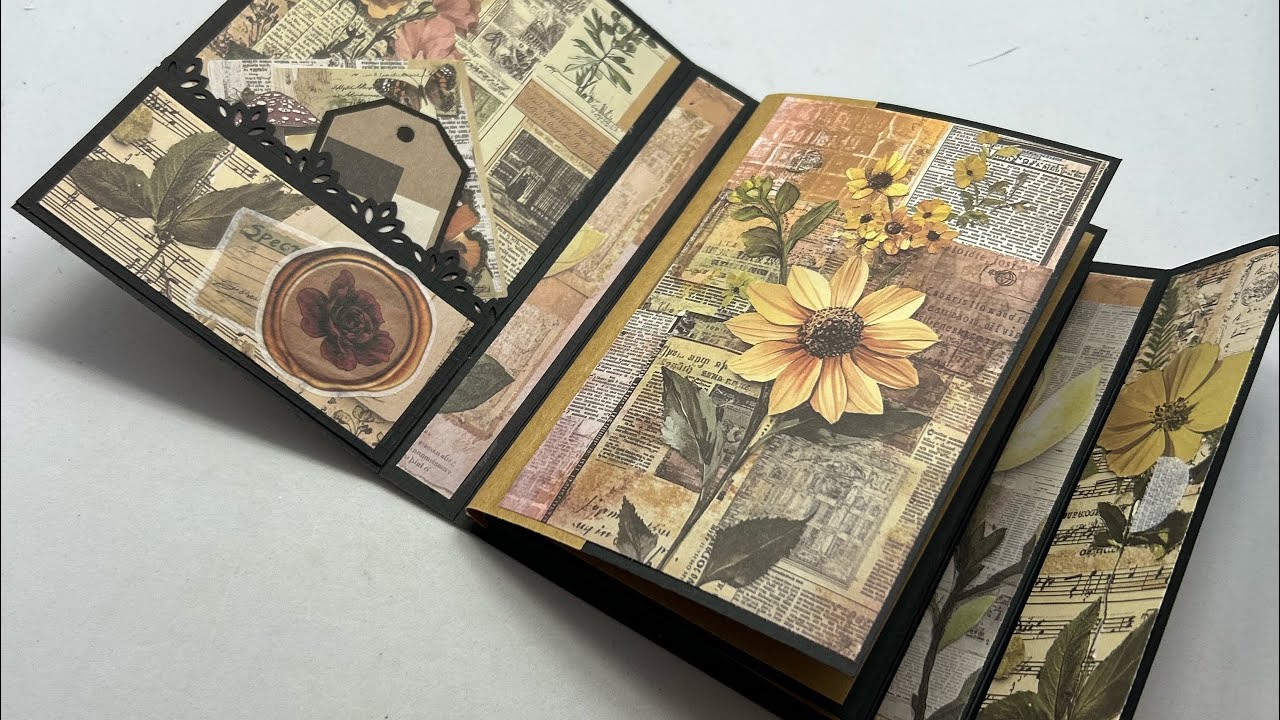SCRAP// PRESENTATION avant tuto mini album