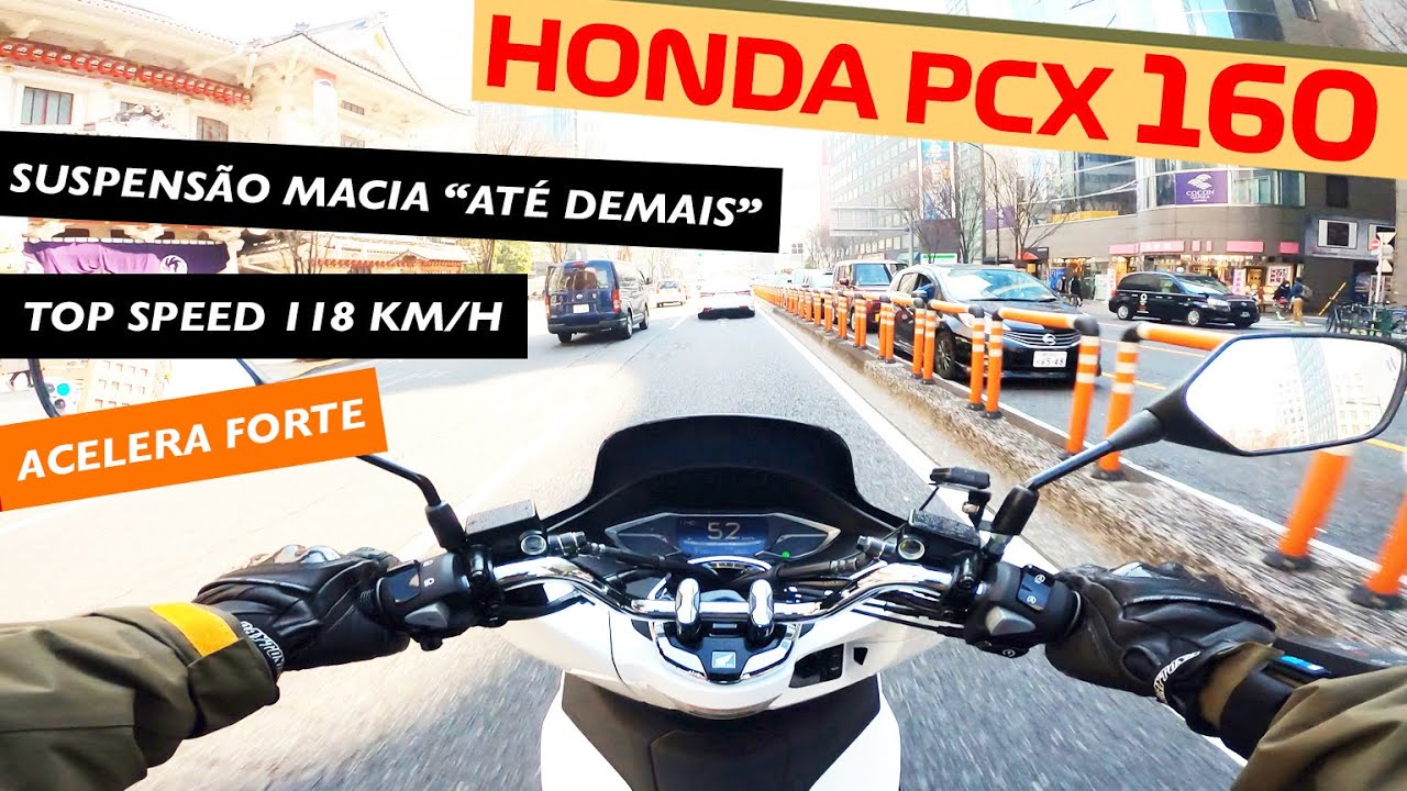 NOVA HONDA PCX 160 Minhas Impressões • Capítulo ② Ep.64 Japão