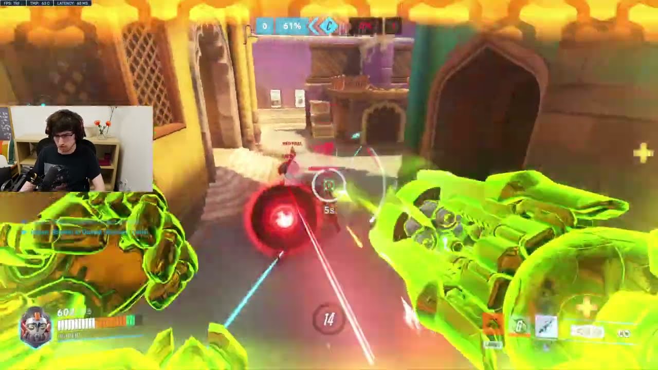 NERF ORISA IN SEASON 7! SUPER ORISA GAMEPLAY OVERWATCH 2 SEASON 7 TOP 500