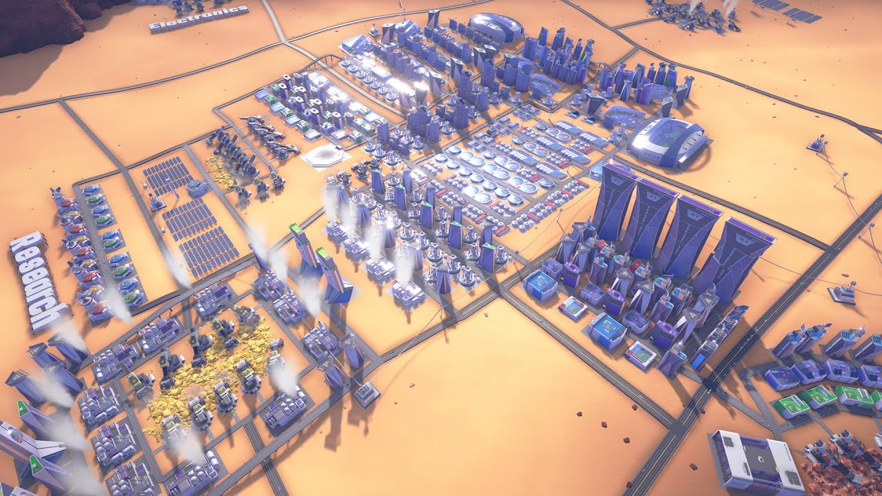 INFRASPACE | This Factorio X Cities Skylines Game is a Great Surviving Mars Colony City Builder